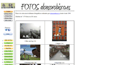 Desktop Screenshot of fotos.alonsorobisco.es